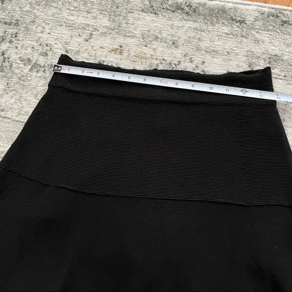🆕 Hanley Mellon woven black a-line skirt skort
